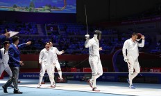 米兰捕鱼-韩国选手在击剑比赛中卫决赛的简单介绍